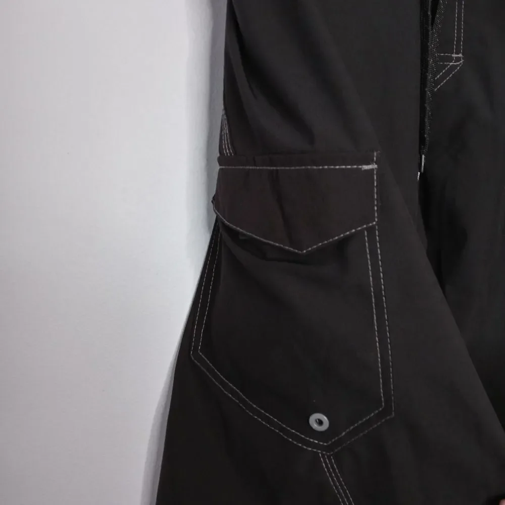 Burnside men's size 38 black swim trunk
